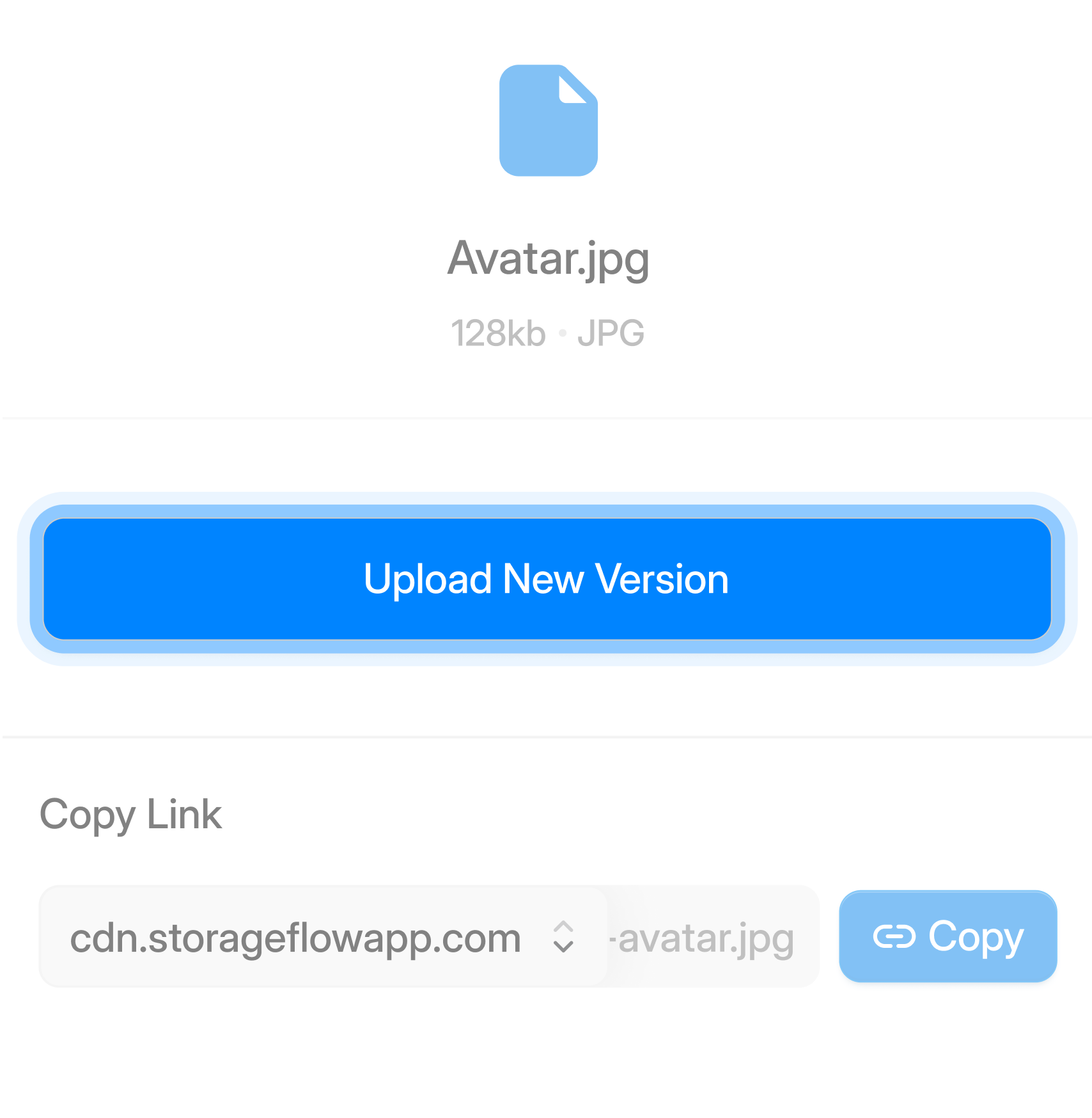 Replace files easily without breaking links